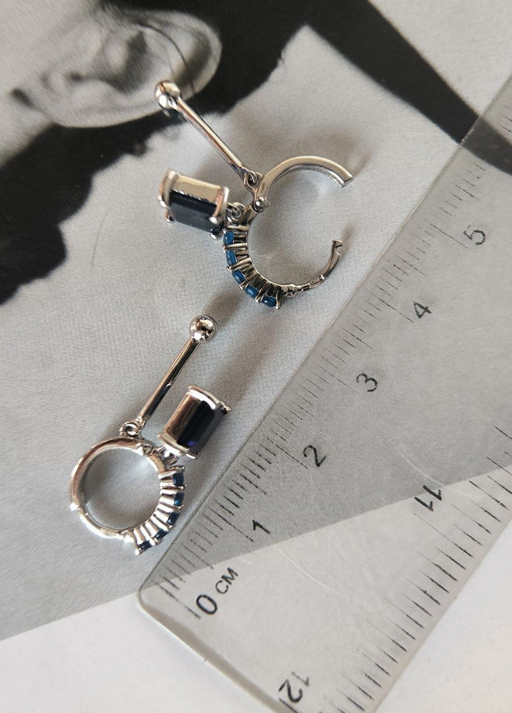 Сережки Silver Flame (369649255)