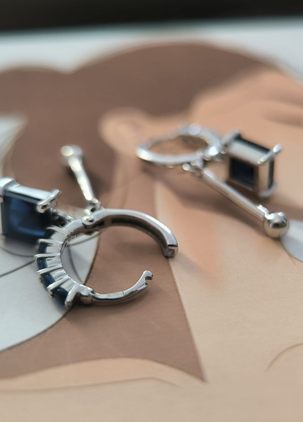 Сережки Silver Flame (369649255)