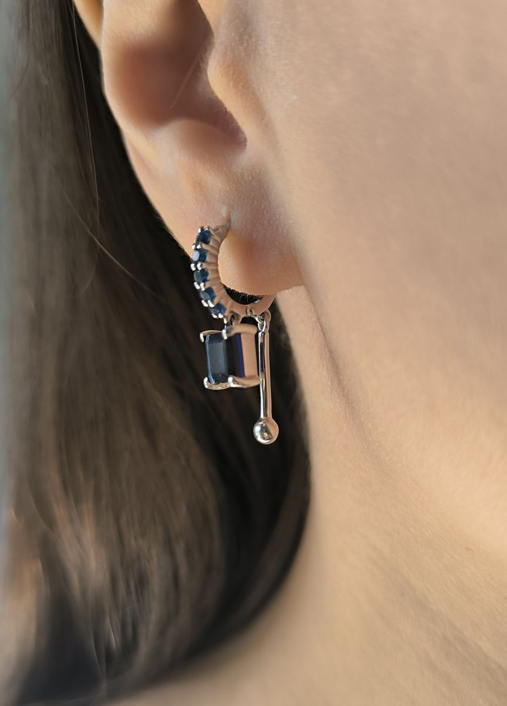 Сережки Silver Flame (369649255)