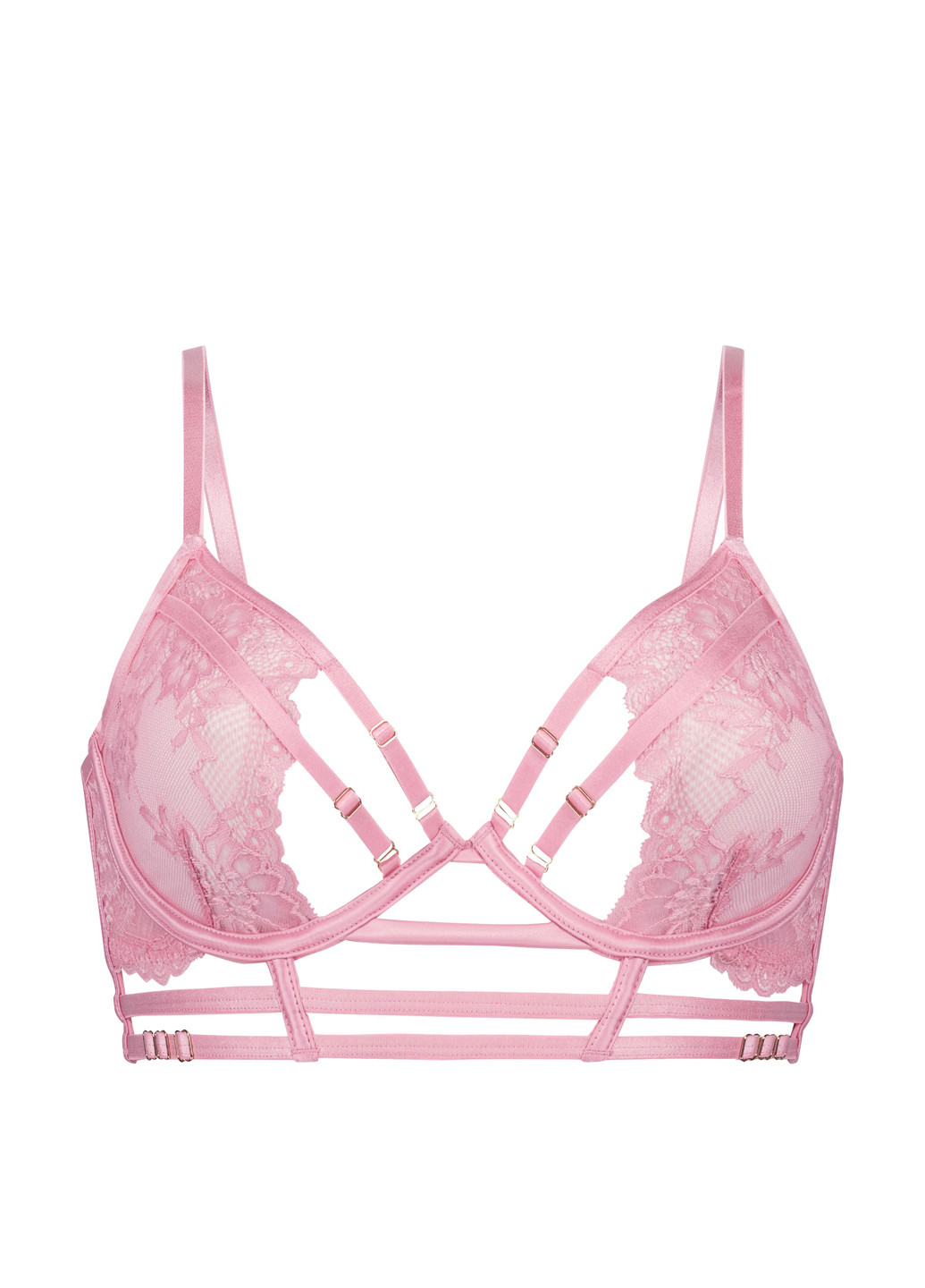 Рожевий бюстгальтер Hunkemoller поліамід