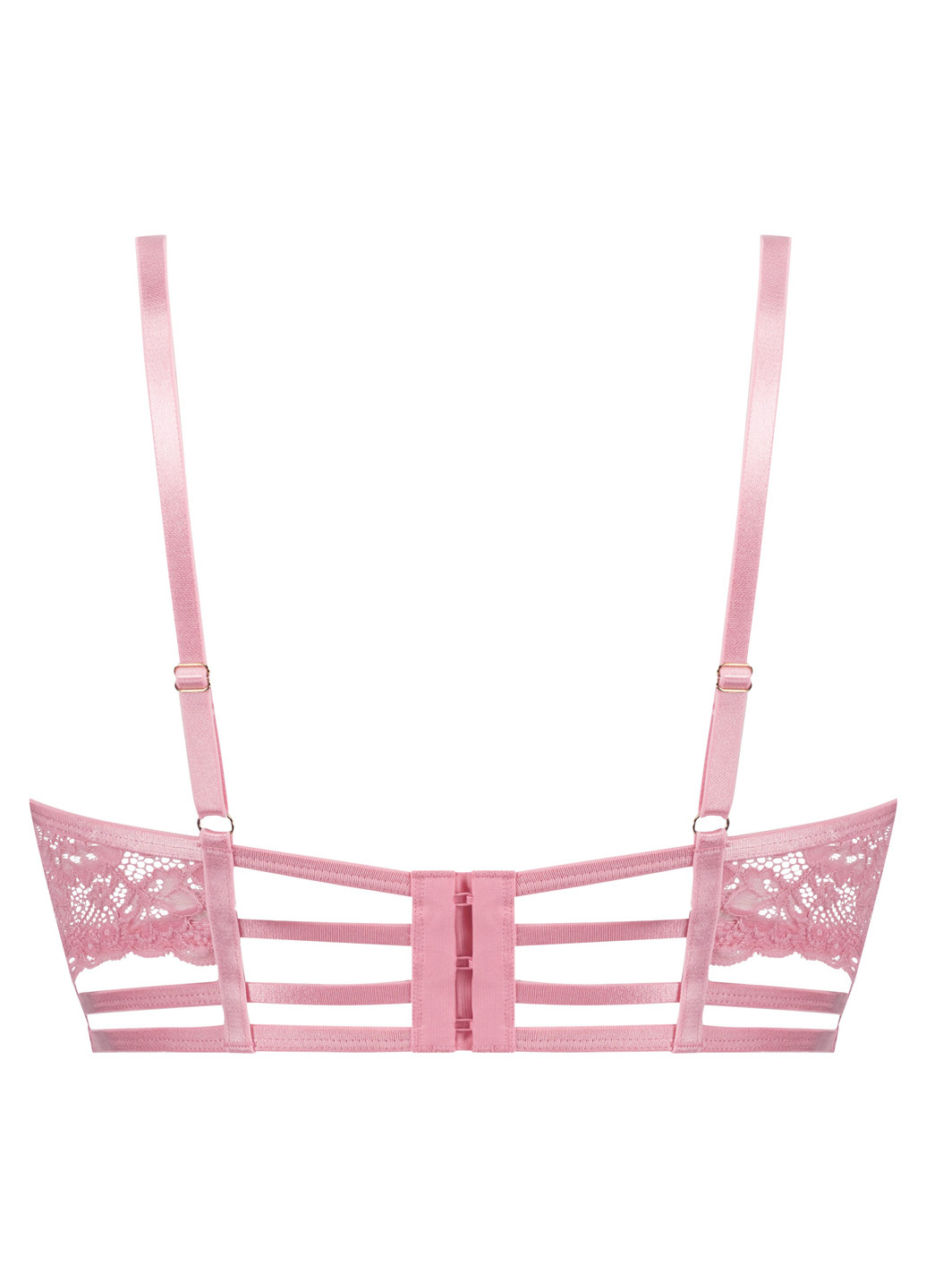 Рожевий бюстгальтер Hunkemoller поліамід