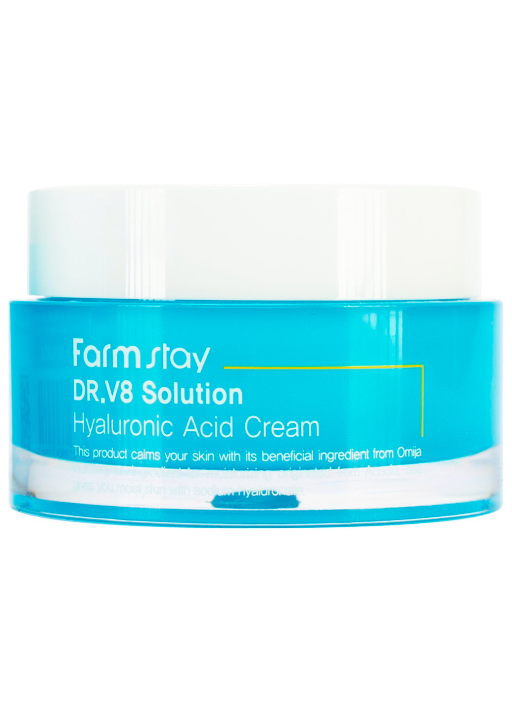 Зволожуючий крем з гіалуроновою кислотою DR.V8 Solution Hyaluronic Acid Cream, 50 мл FarmStay (202416884)