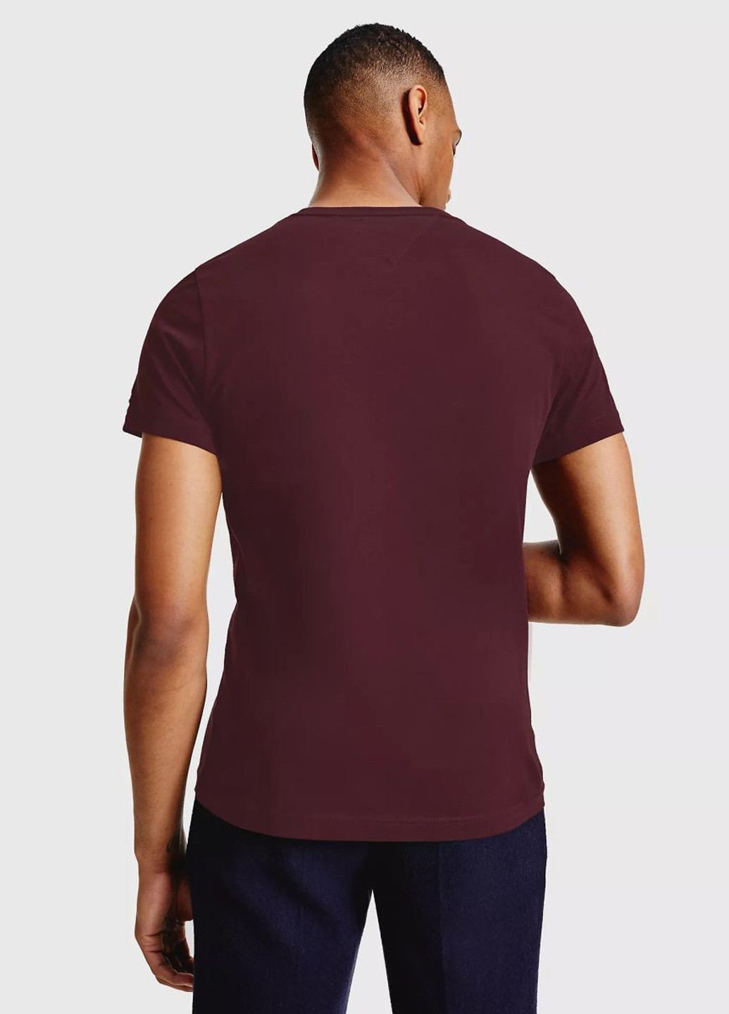 Бордова футболка Tommy Hilfiger