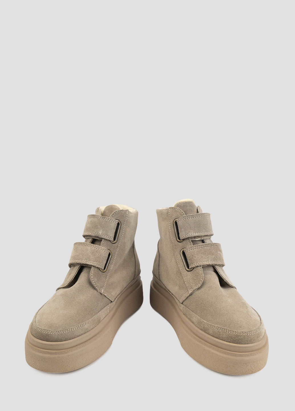 Зимние ботинки vm villomi без декора из натуральной замши