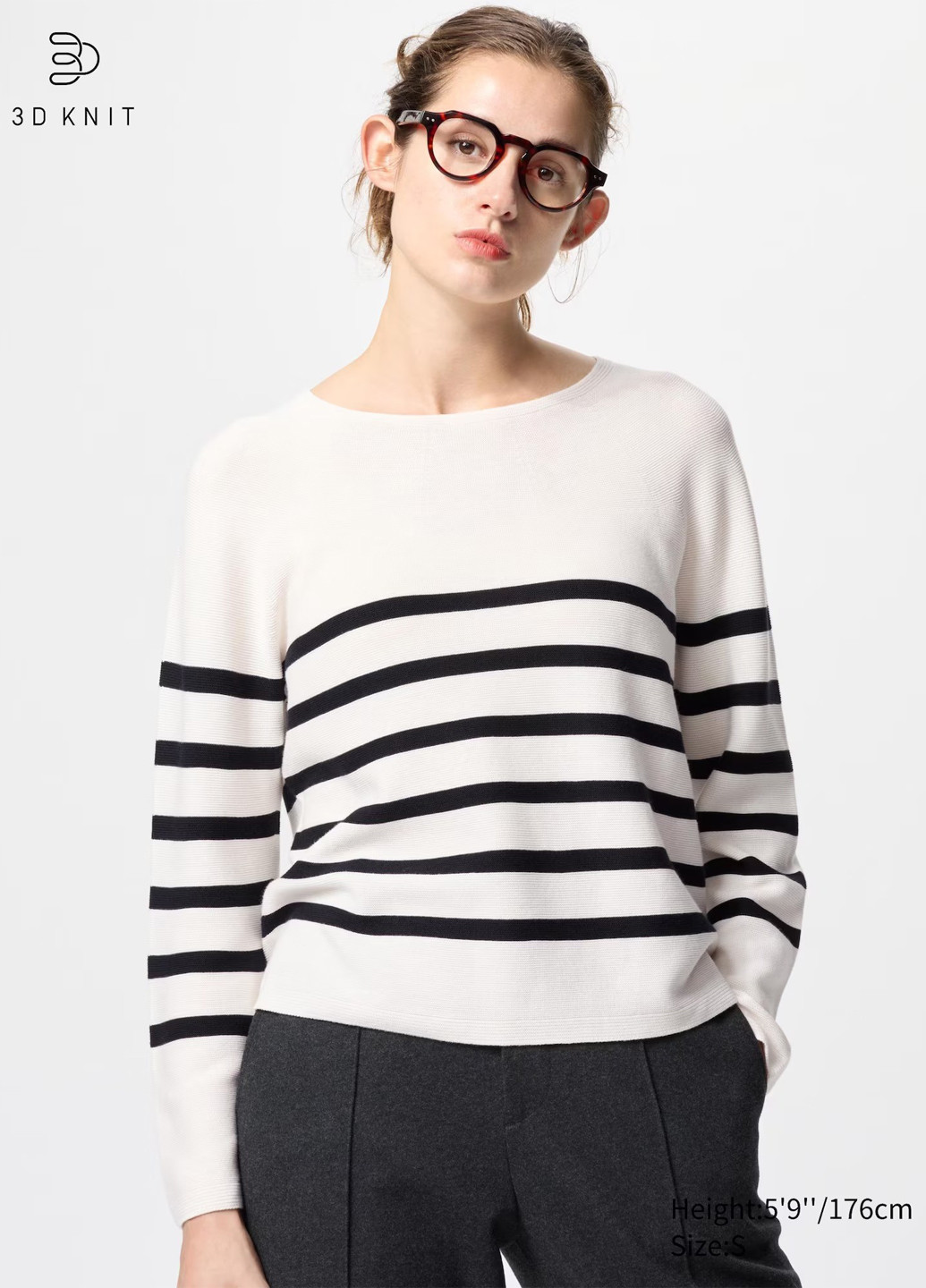 Белый демисезонный джемпер джемпер Uniqlo