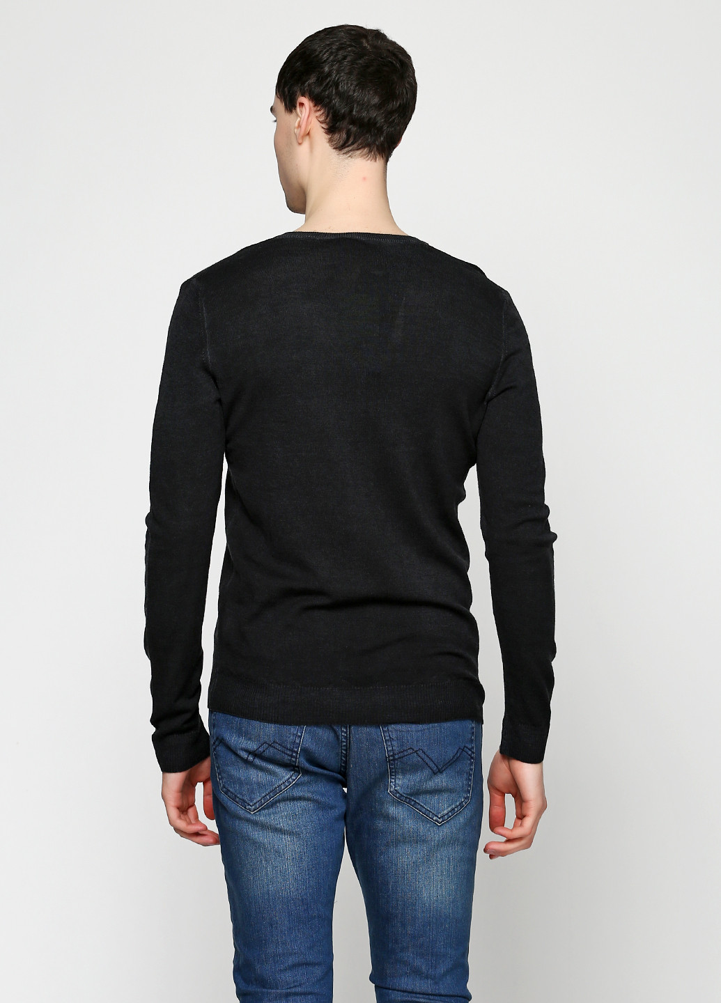 Темно-сірий демісезонний пуловер пуловер Richmond Denim