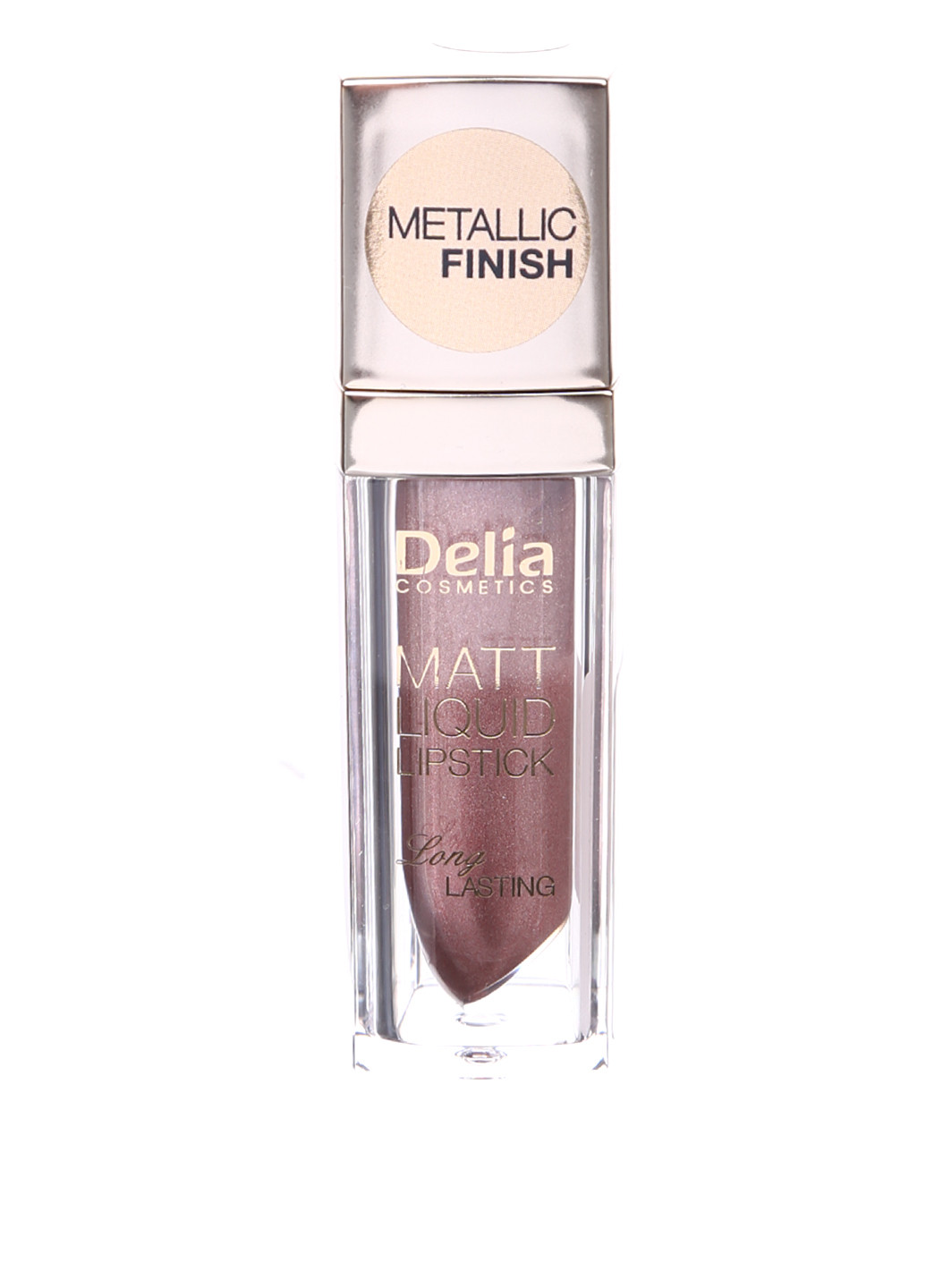 Помада жидкая матовая Matt & Long Lasting Metallic Finish №104, 5 мл Delia Cosmetics (35714418)