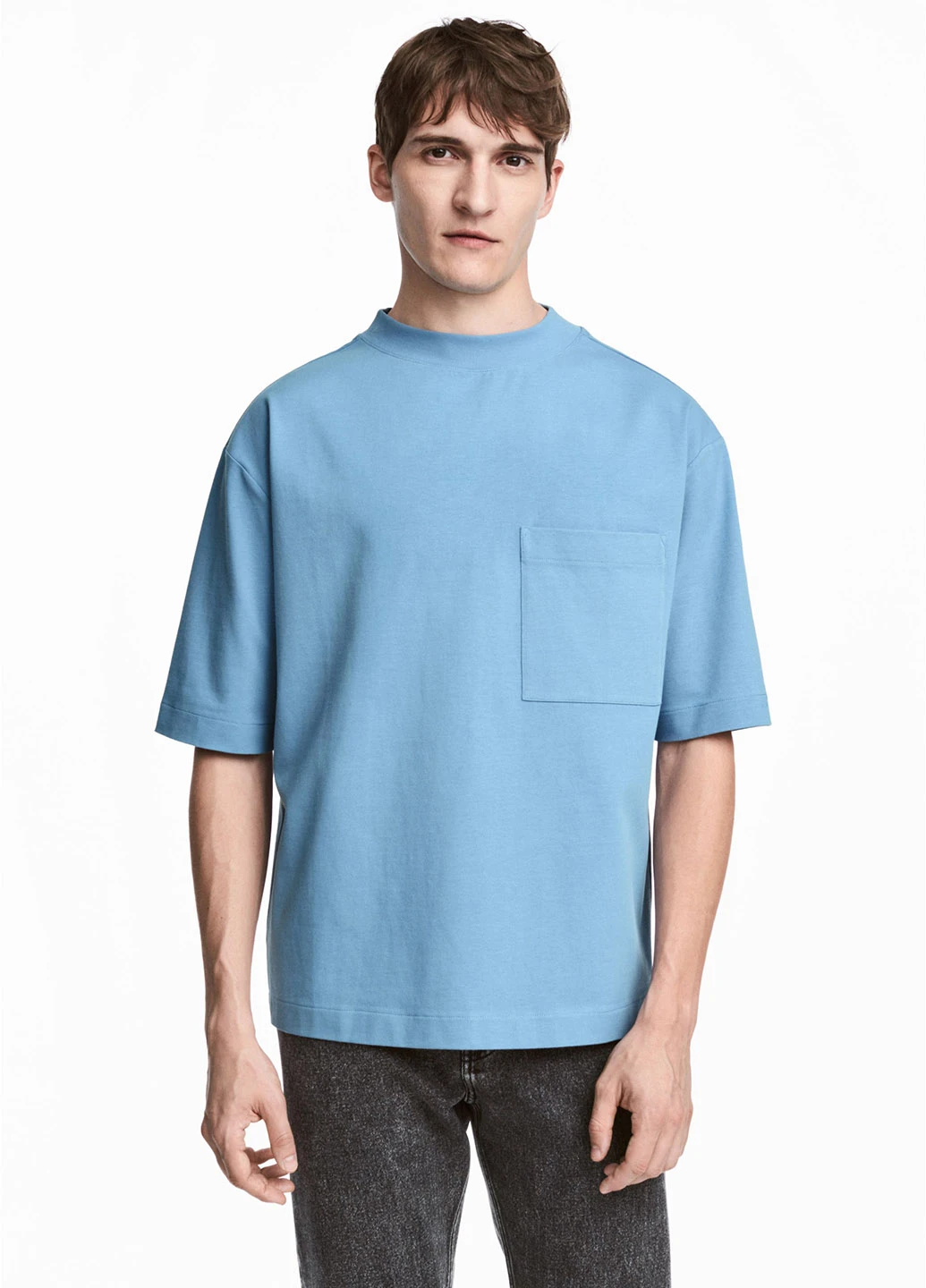 Блакитна футболка H&M