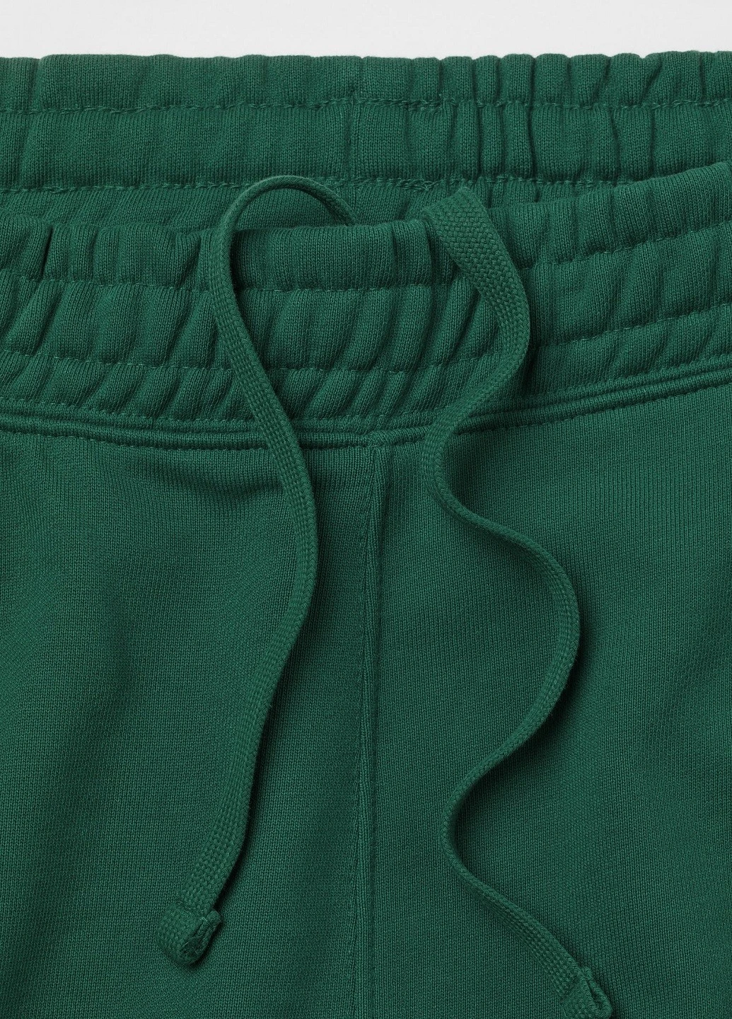 Темно-зеленые кэжуал демисезонные брюки H&M