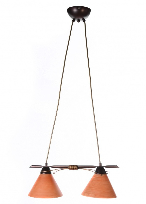 Люстра для кухні підвісна кантрі BKL-187S/2 E27 Brille (253887081)