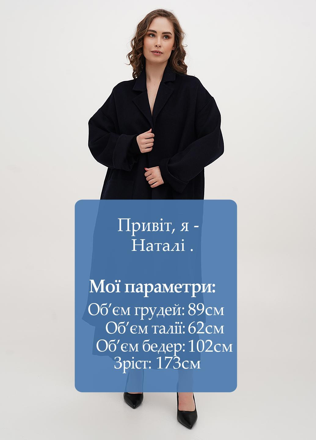 Темно-синее демисезонное Пальто H&M