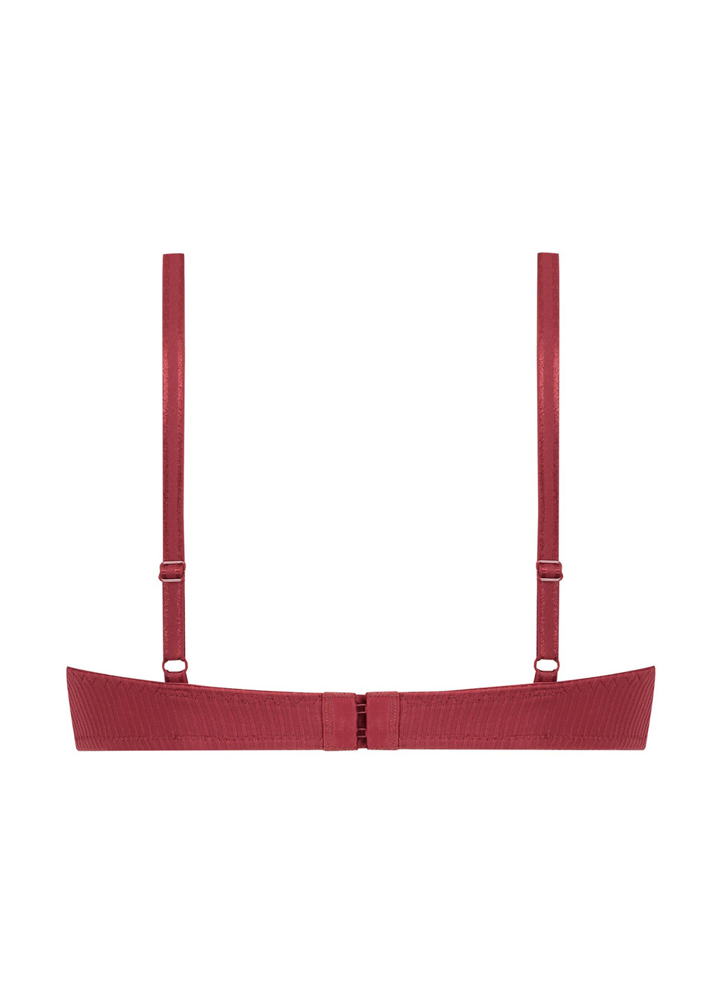 Бордовий бюстгальтер Hunkemoller з кісточками поліамід