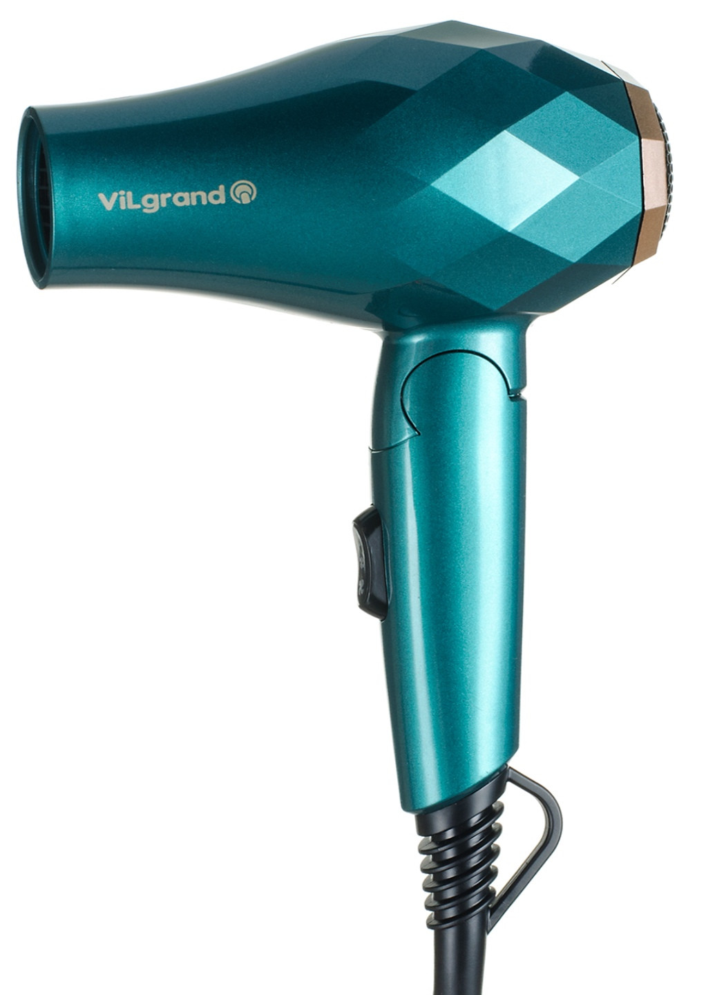 Фен электрический для сушки и укладки волос 220 В; арт.VHD-1207FH; т.м. Vilgrand vhd-1207fh_green (197140488)