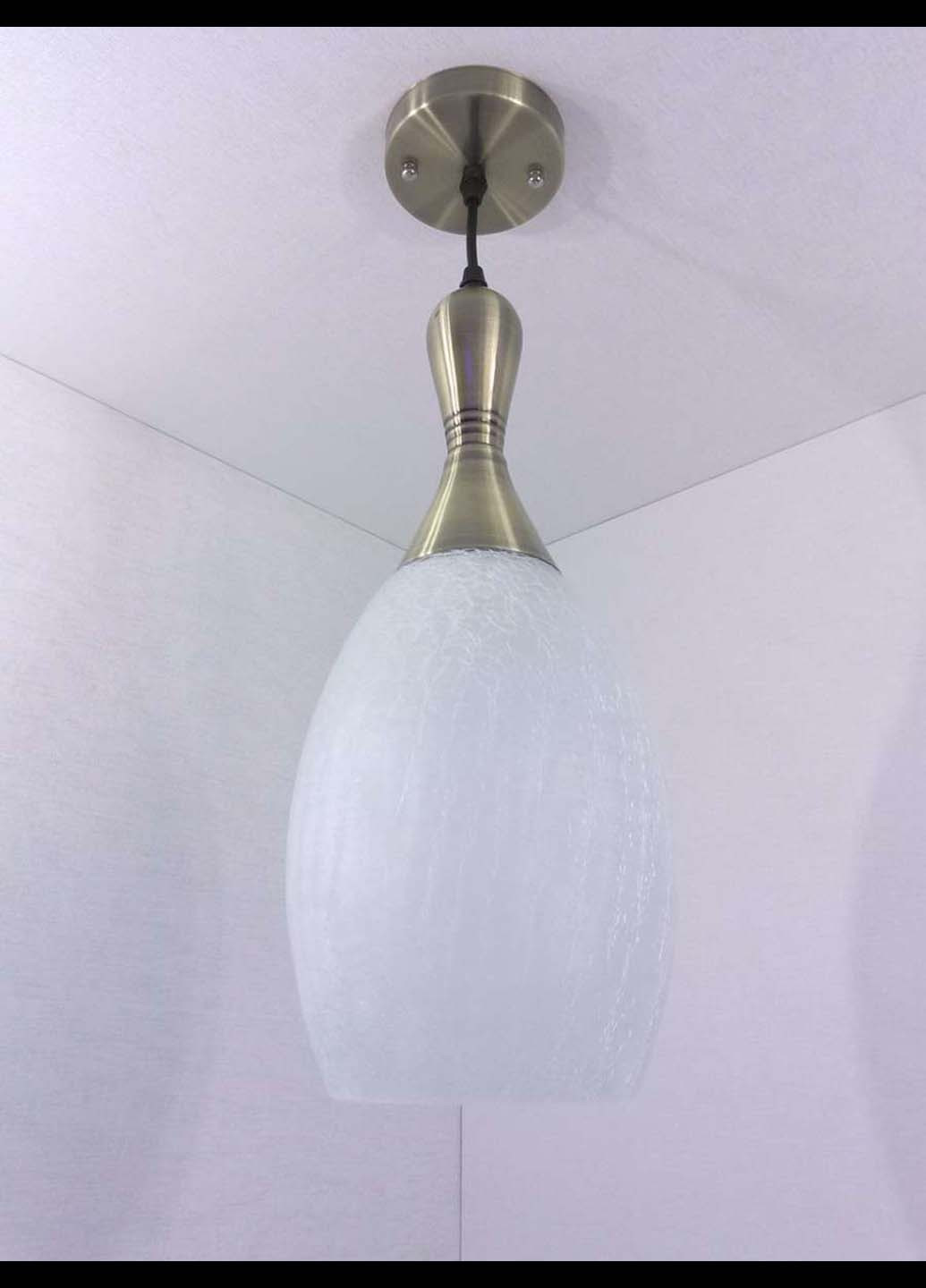 Люстра потолочная подвесная на 1 лампочку 11298/1 Бронза 44х15х15 см. Handmade (234537782)