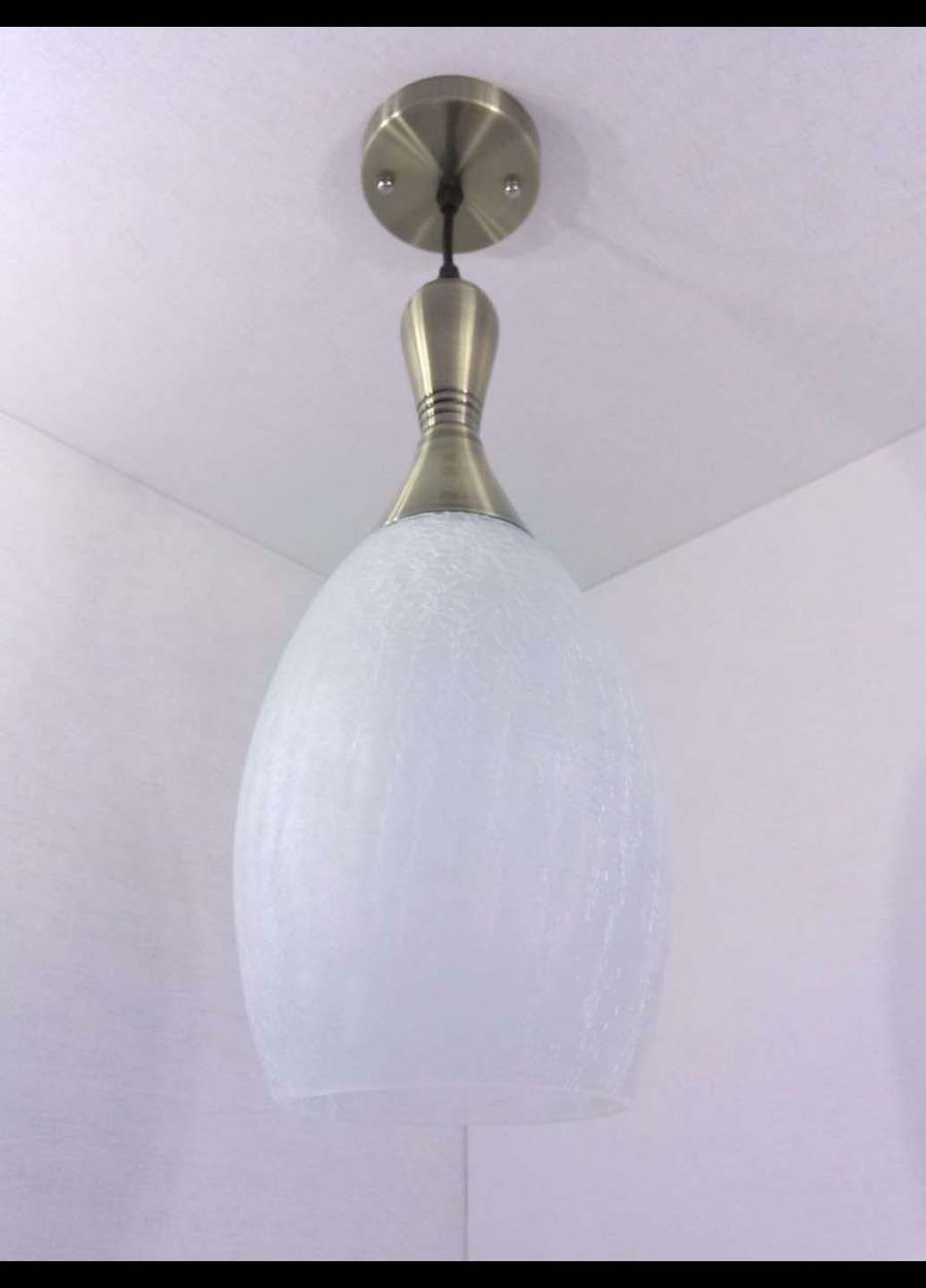 Люстра потолочная подвесная на 1 лампочку 11298/1 Бронза 44х15х15 см. Handmade (234537782)