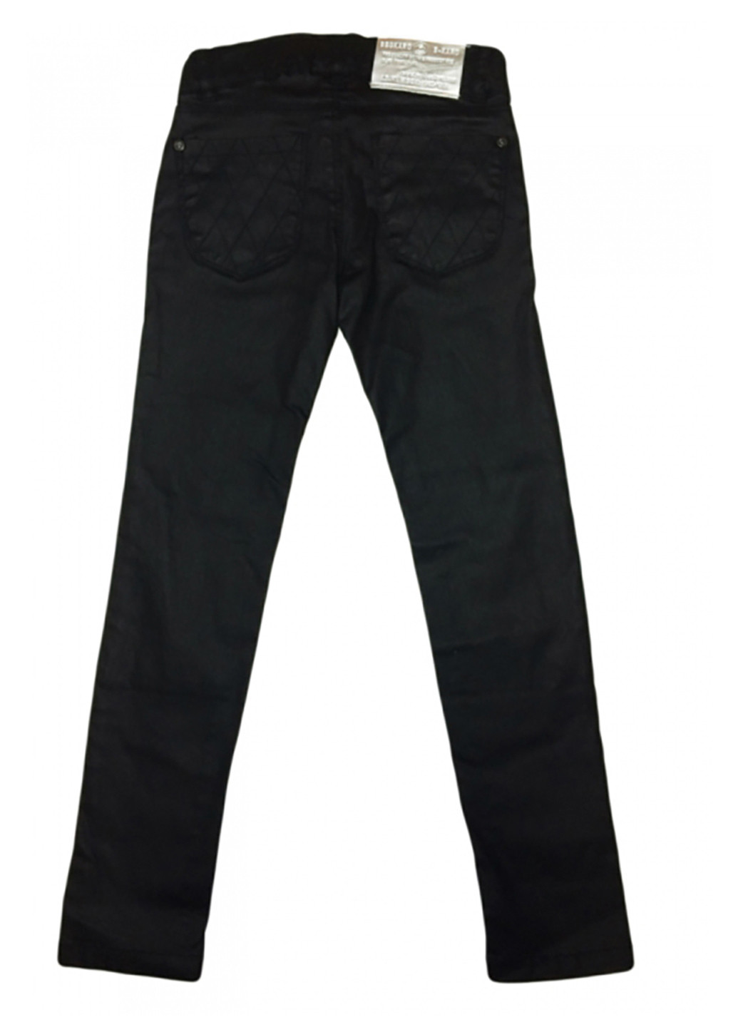 Черные кэжуал демисезонные прямые брюки B-Karo