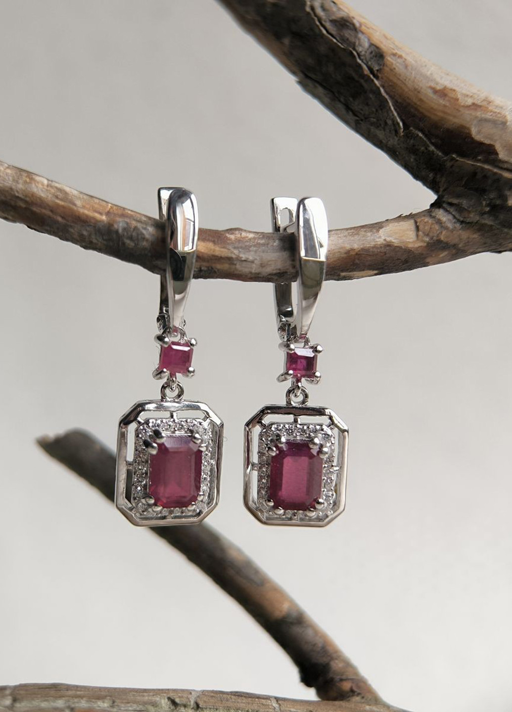 Сережки Silver Flame (369649158)