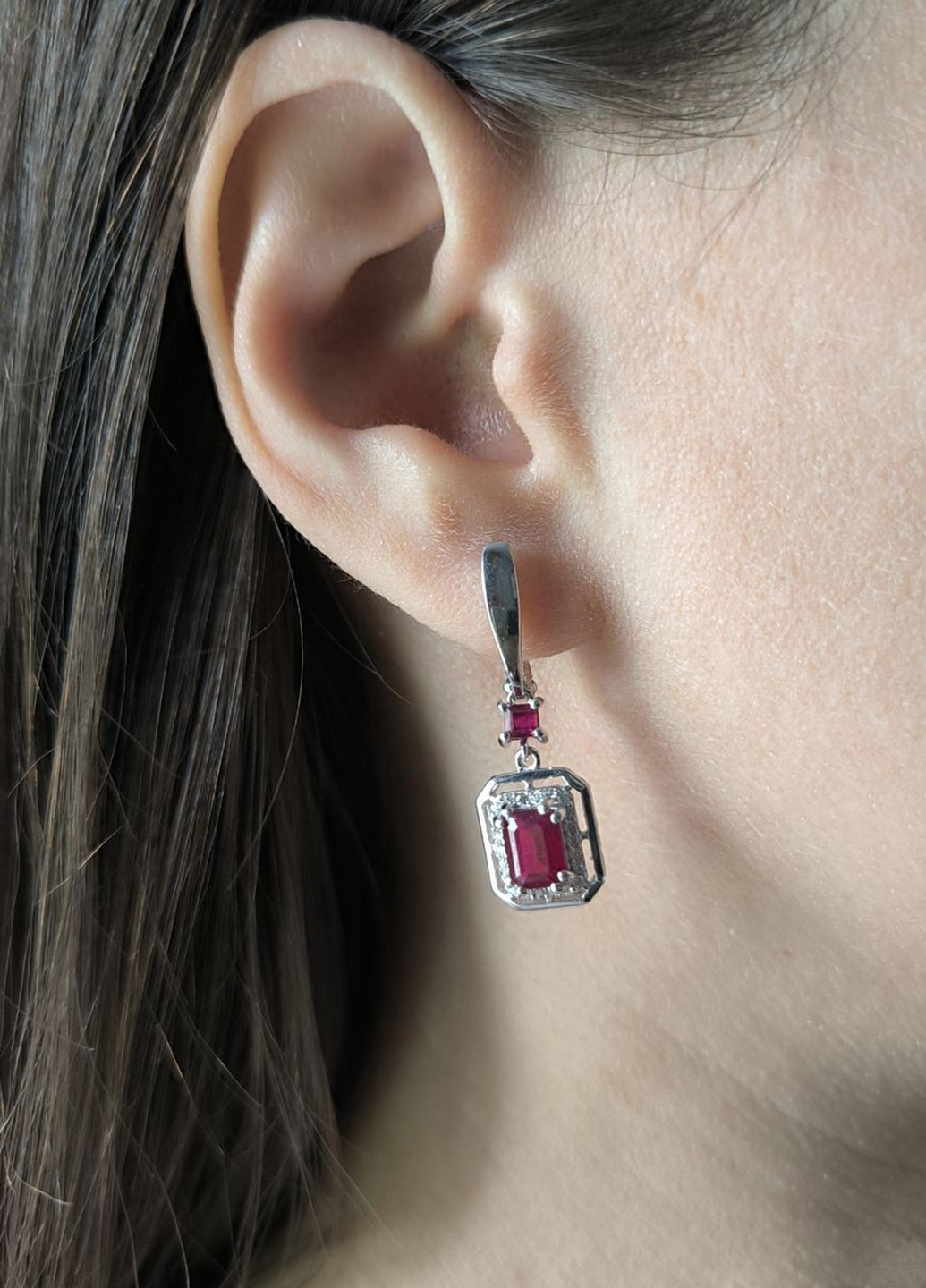 Сережки Silver Flame (369649158)