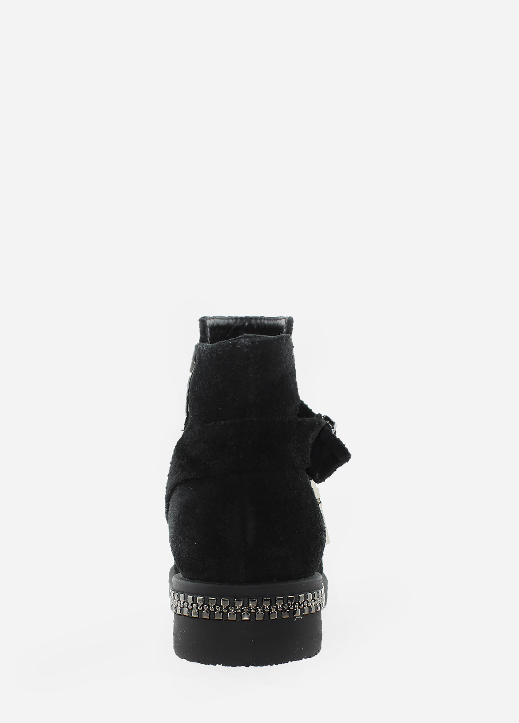 Осенние ботинки rd21061-11 черный Darini из натуральной замши