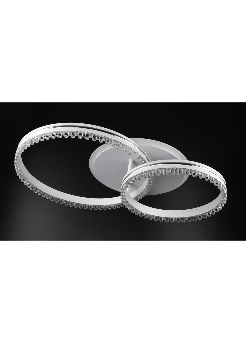 Люстра потолочная LED с пультом A55061/2B-RGB-wh+ch Белый 12х40х61 см. Sunnysky (253628727)