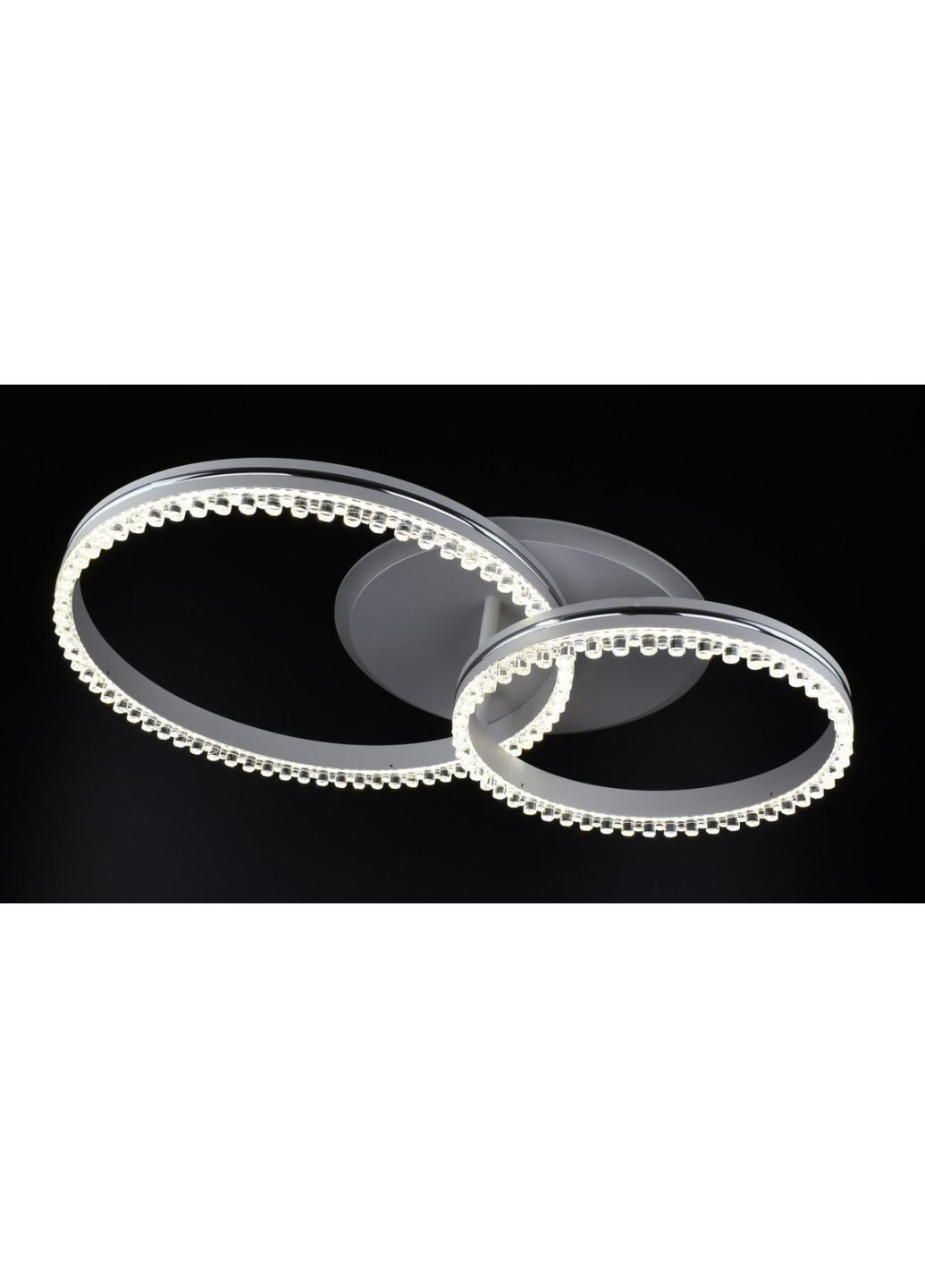 Люстра потолочная LED с пультом A55061/2B-RGB-wh+ch Белый 12х40х61 см. Sunnysky (253628727)