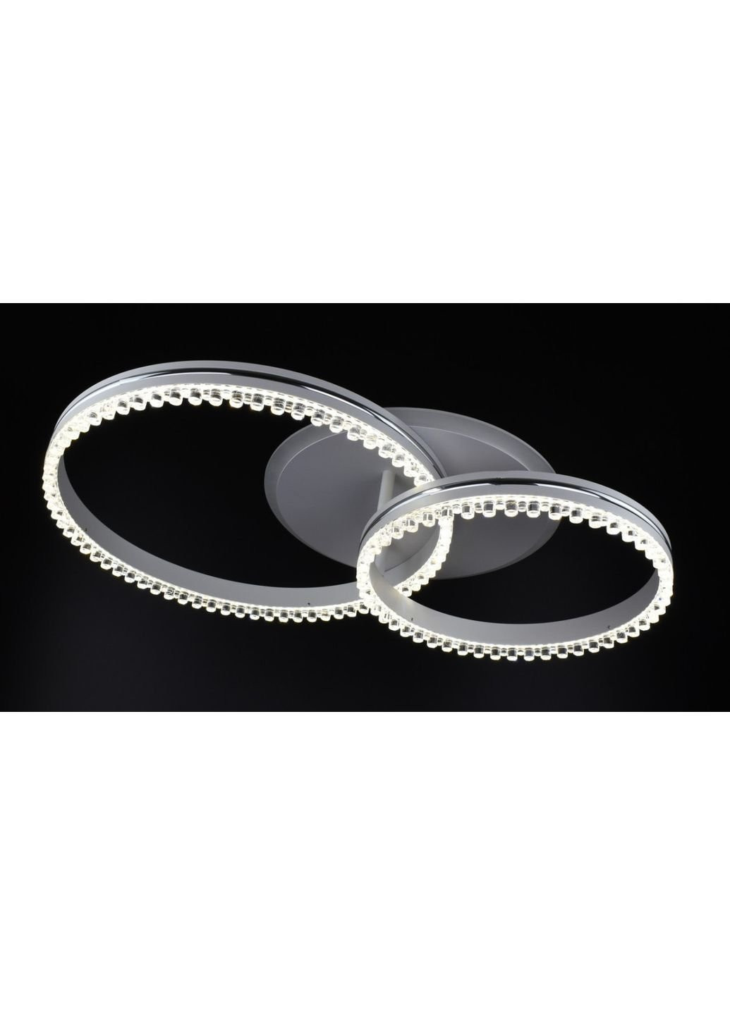 Люстра потолочная LED с пультом A55061/2B-RGB-wh+ch Белый 12х40х61 см. Sunnysky (253628727)