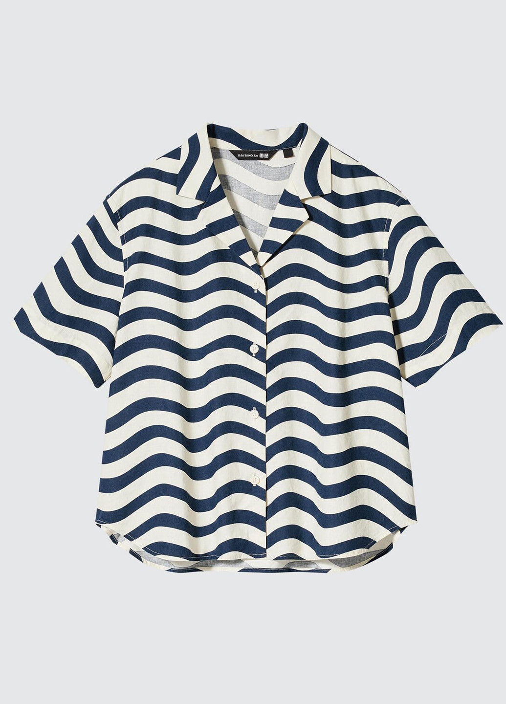 Комбинированный летний комплект (рубашка, майка) Uniqlo