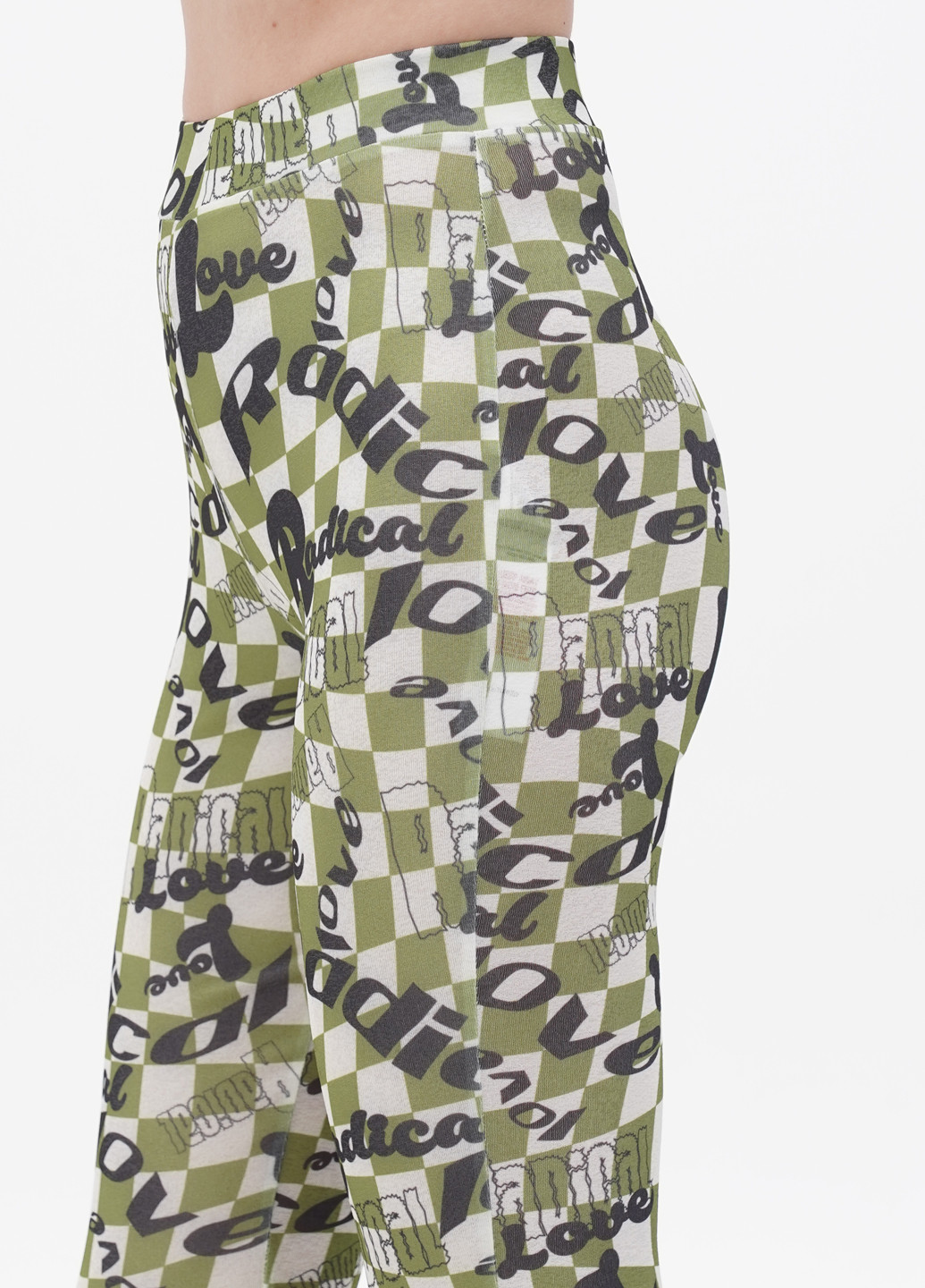 Комбинированные кэжуал летние клеш брюки New Girl Order
