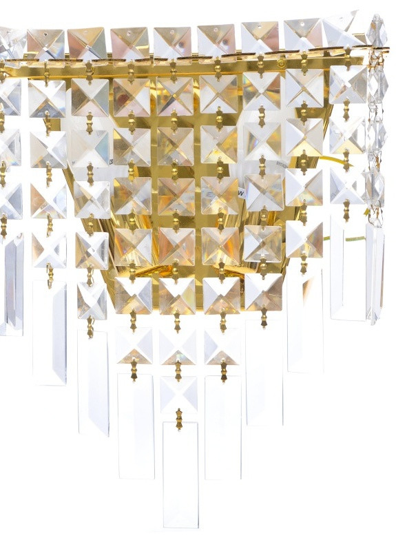 Бра настенное накладное хрустальное BCL-261W/2 Brille (253894231)