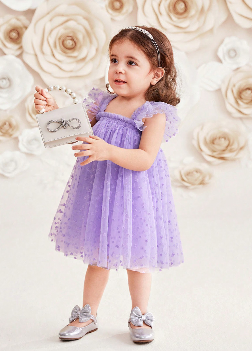 Светло-фиолетовое платье SHEIN (327884364)