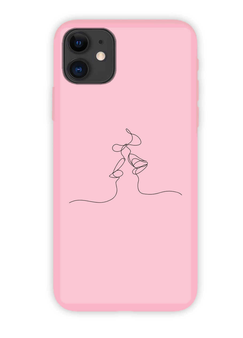 Чехол силиконовый Apple Iphone 7 Контурный минимализм (Contour minimalism) (17361-1360) MobiPrint (219778066)