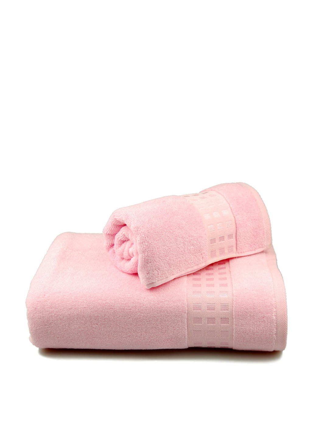 Home Line полотенце, 50х90 см геометрический розовый производство - Турция