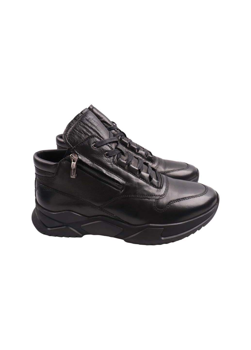Черные осенние ботинки Clemento