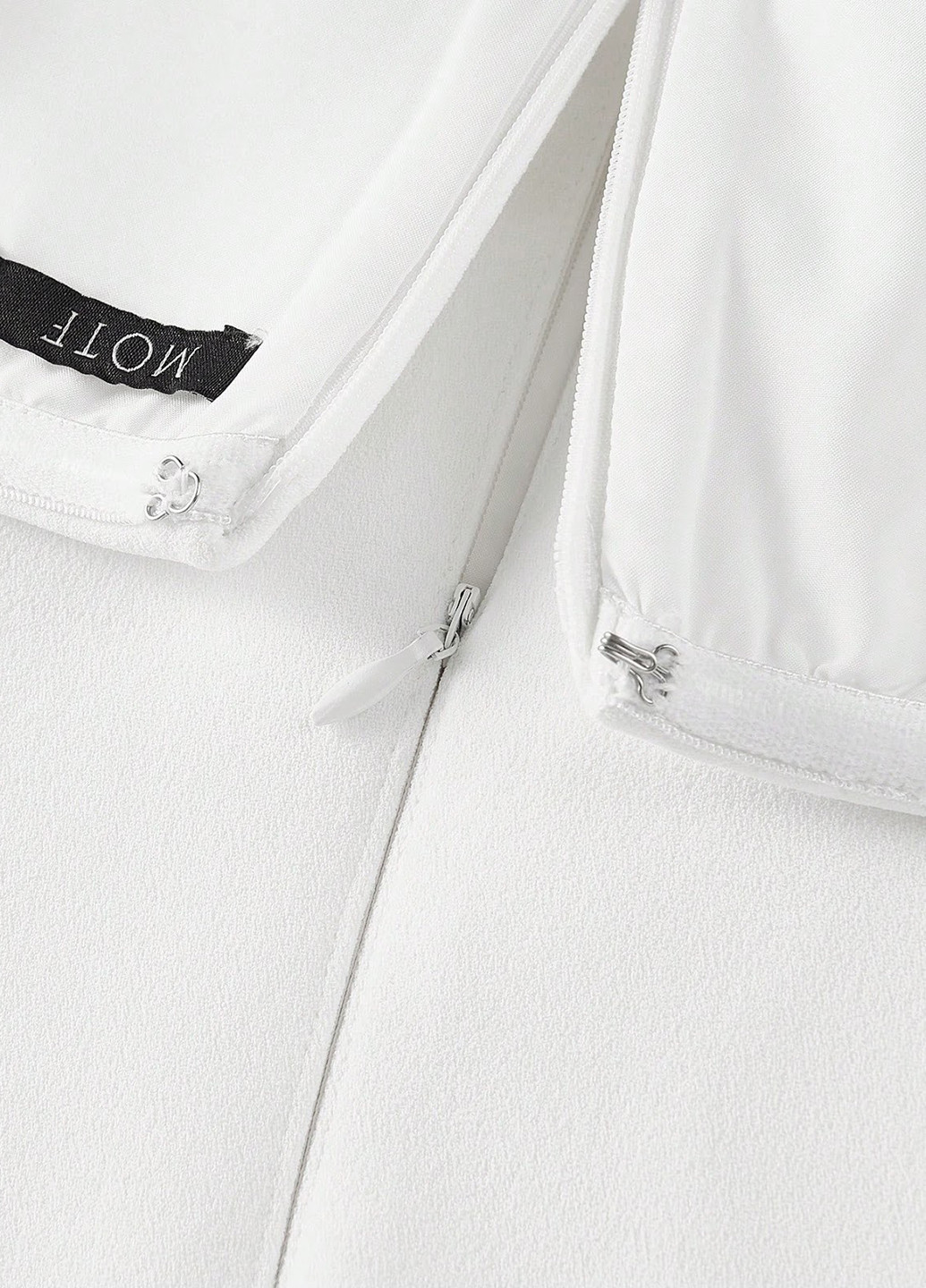 Білий кежуал сукня з відкритими плечима SHEIN однотонна