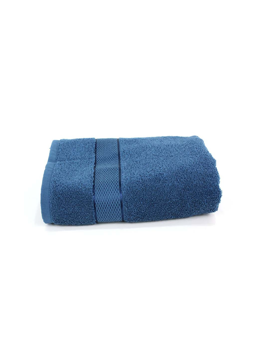 Еней-Плюс полотенце махровое бс0015 100х150 синий производство - Украина