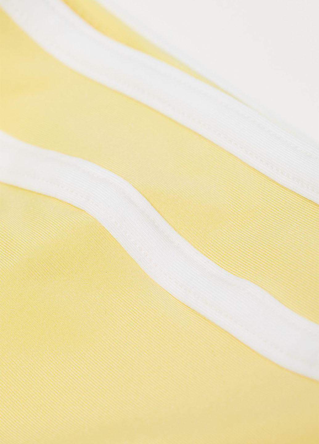 Желтые купальные трусики-плавки однотонные H&M