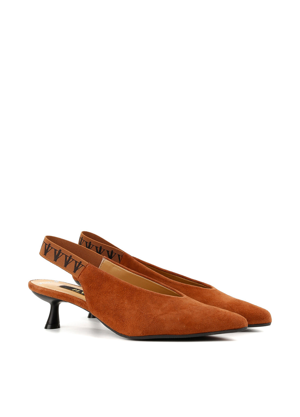 Le'BERDES Туфлі слінгбекі коричневий з натуральна замша, україна — літо (360795613)