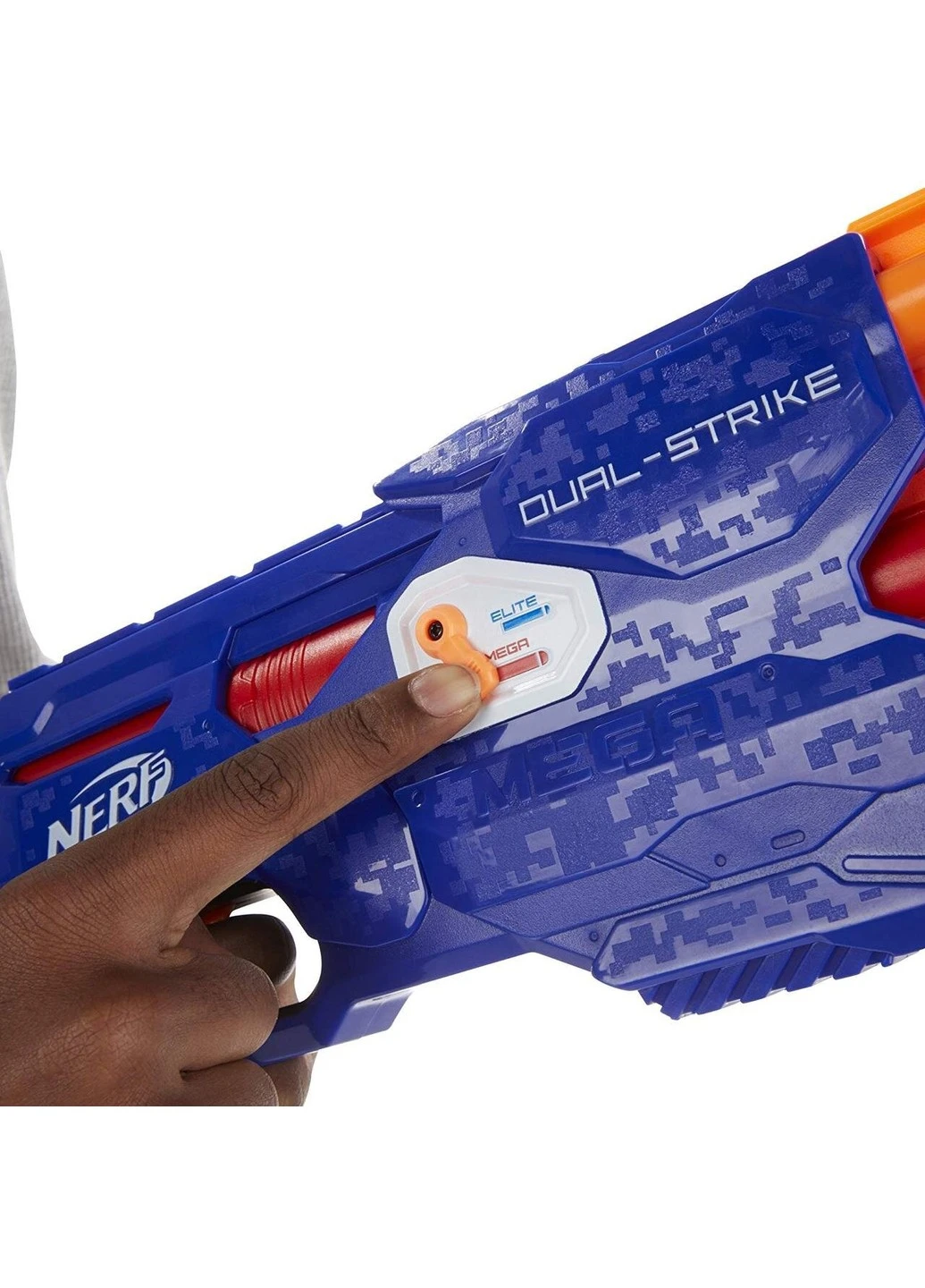 Бластер Nerf N-Strike Elite and Mega DualStrike Blaster Двойной выстрел (B4619) Hasbro (255254303)