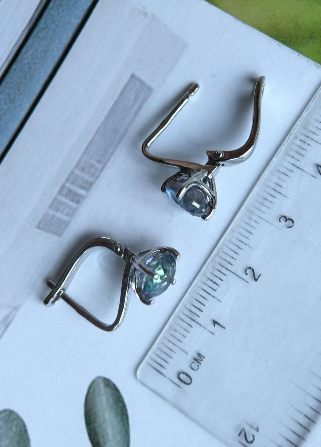 Сережки Silver Flame (354214727)