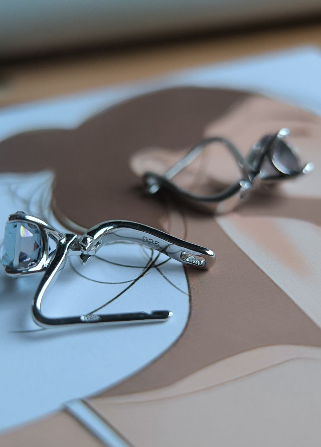 Сережки Silver Flame (354214727)