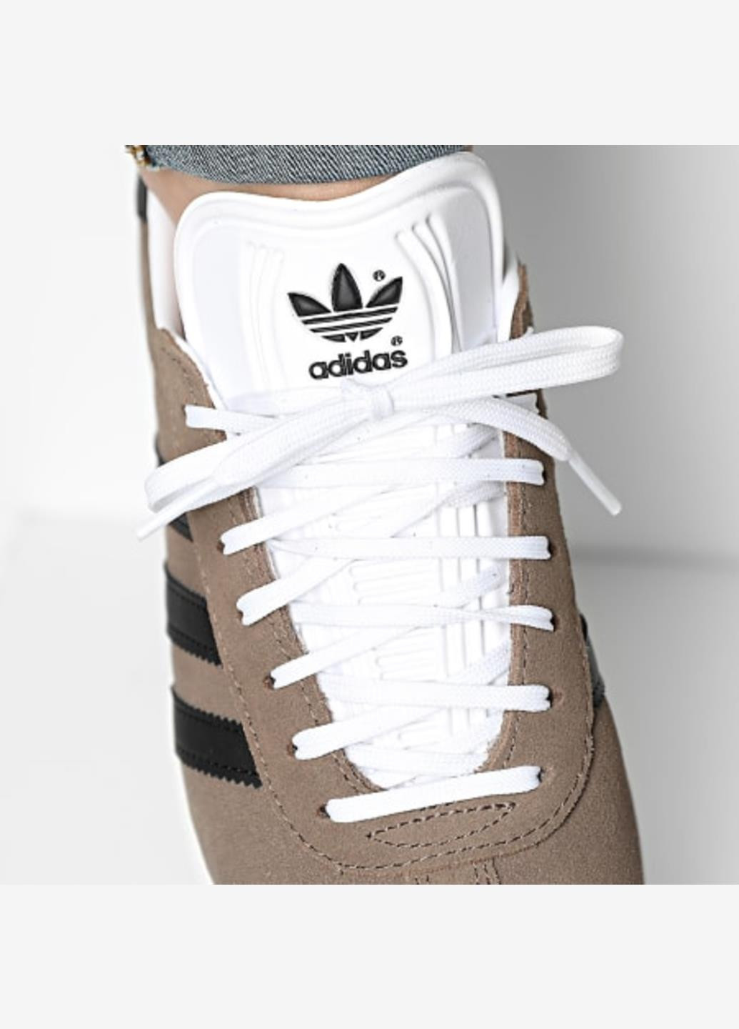 Кроссовки ID3190 adidas Gazelle Earth Strata Black коричневые демисезоны (317279514)