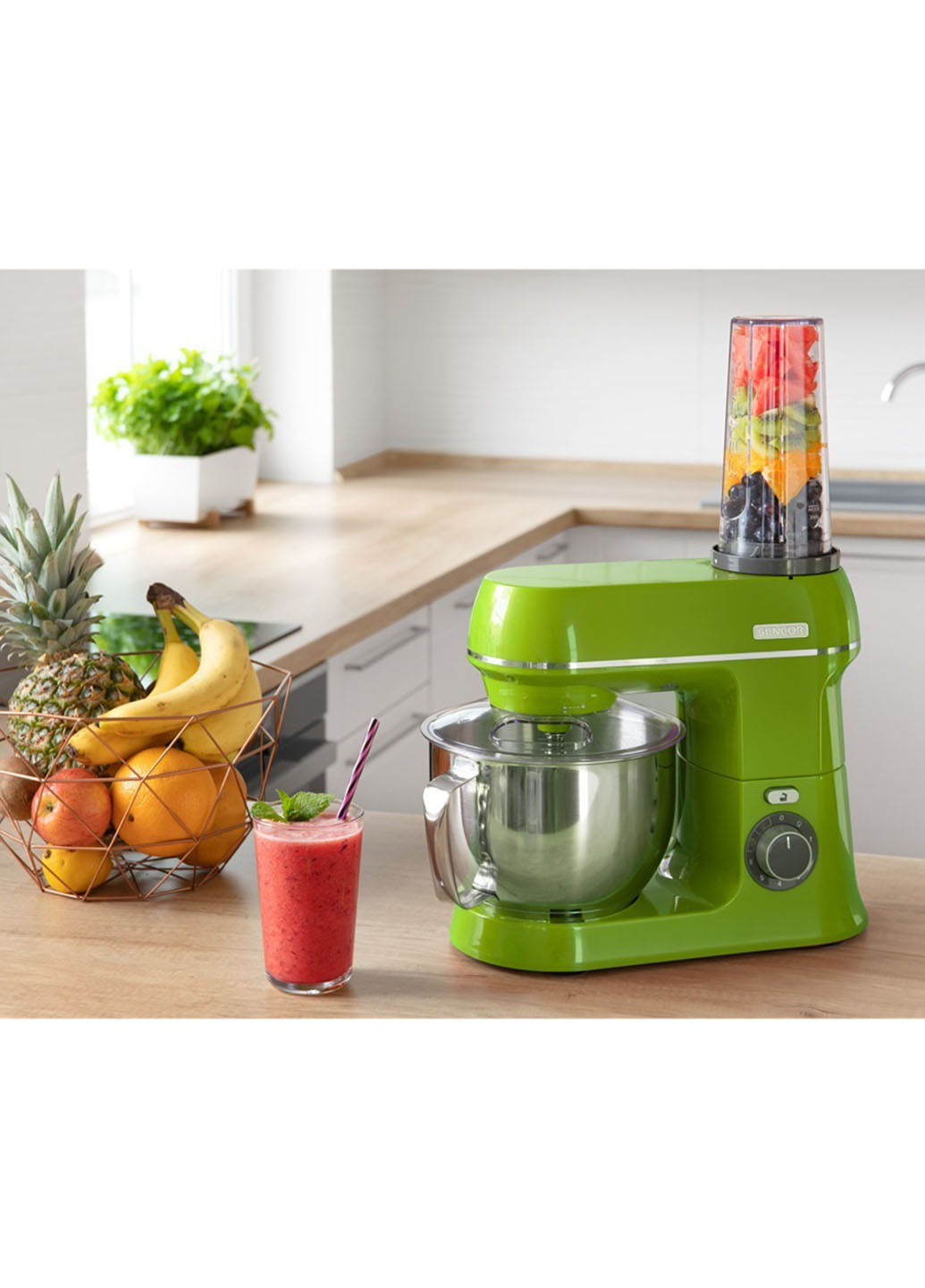 Кухонная машина Sencor STM3751GR зелёная