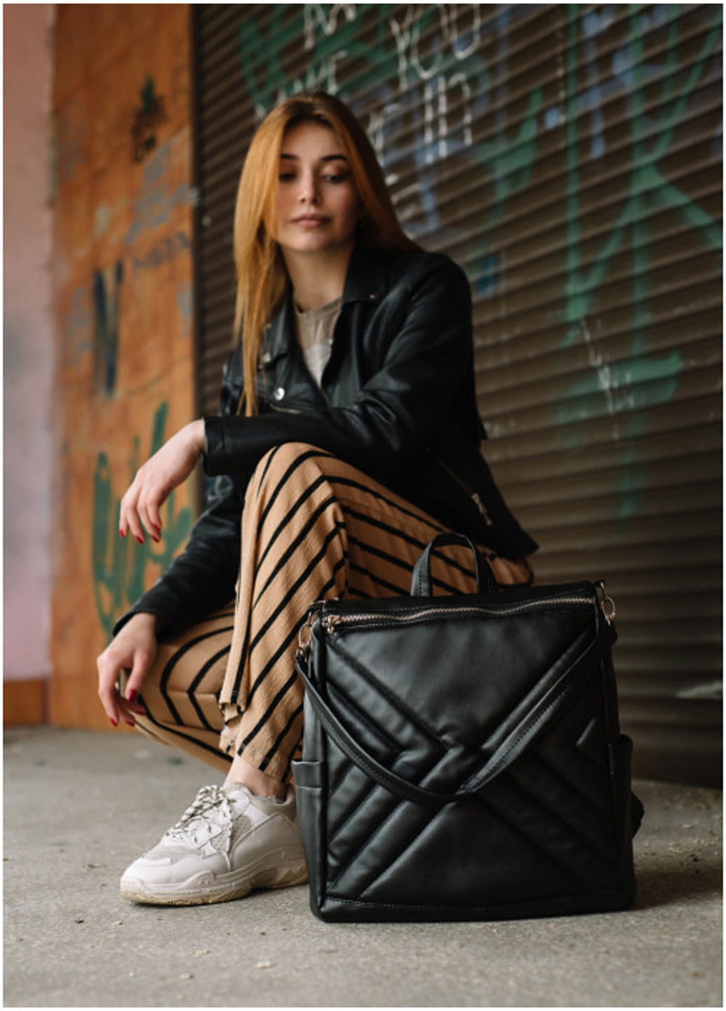 Жіночий рюкзак 34х15х31 см Sambag (210475361)