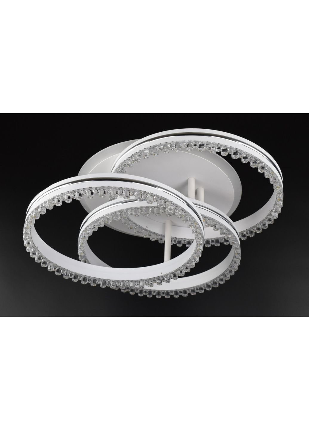 Люстра стельова LED A55063/3C-RGB-wh-ch Білий 16х43х43 див. Sunnysky (253629733)