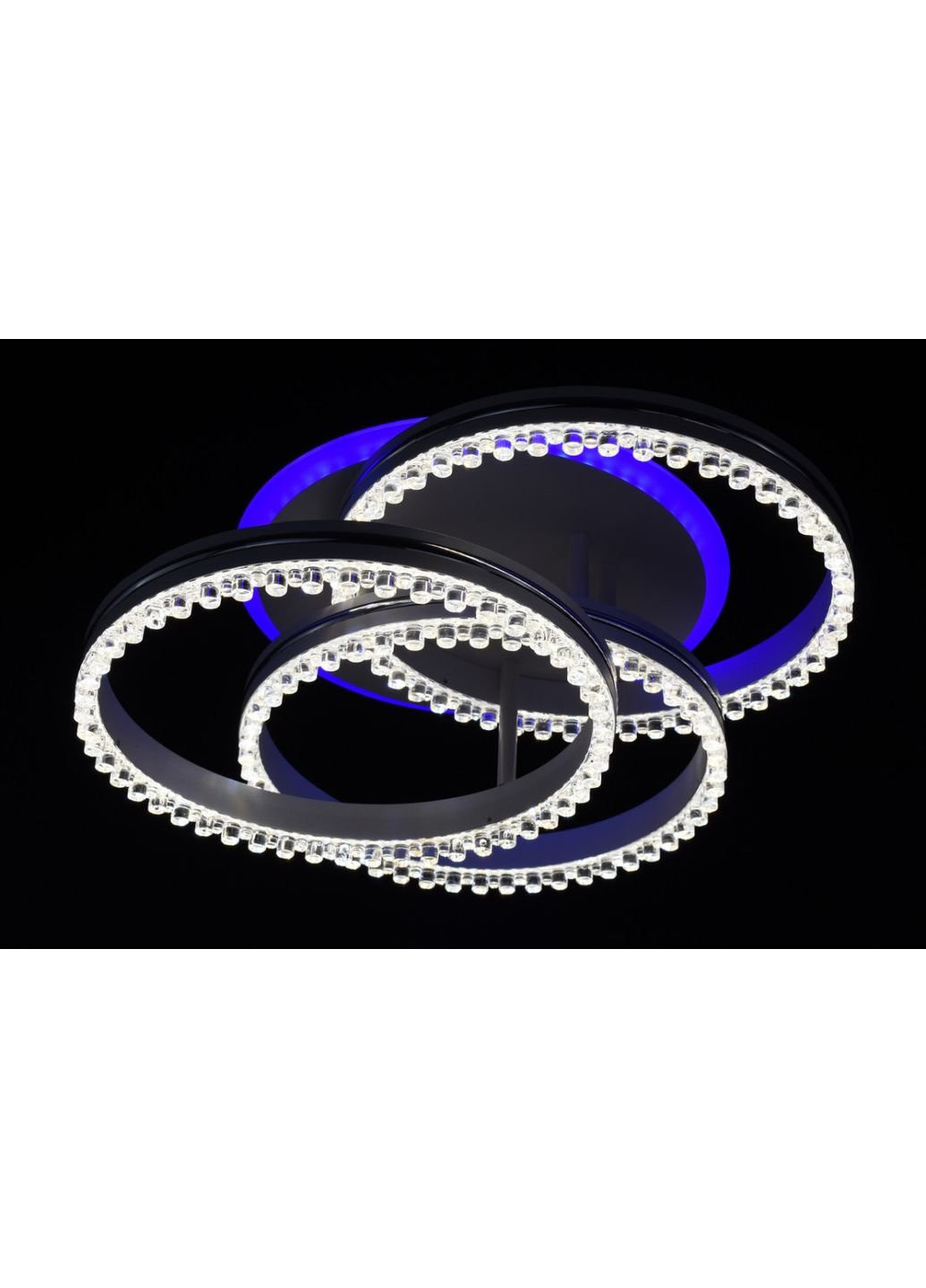 Люстра стельова LED A55063/3C-RGB-wh-ch Білий 16х43х43 див. Sunnysky (253629733)