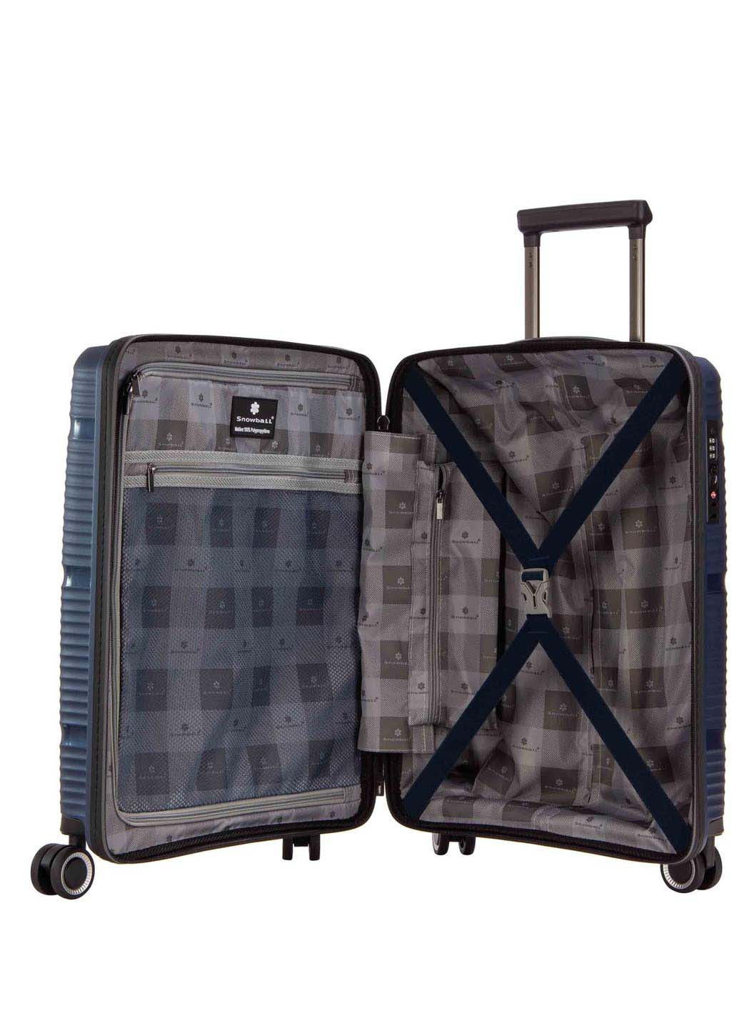 Чемодан Средний M Полипропилен 94103 65л 67х45х26см Snowball (254070714)