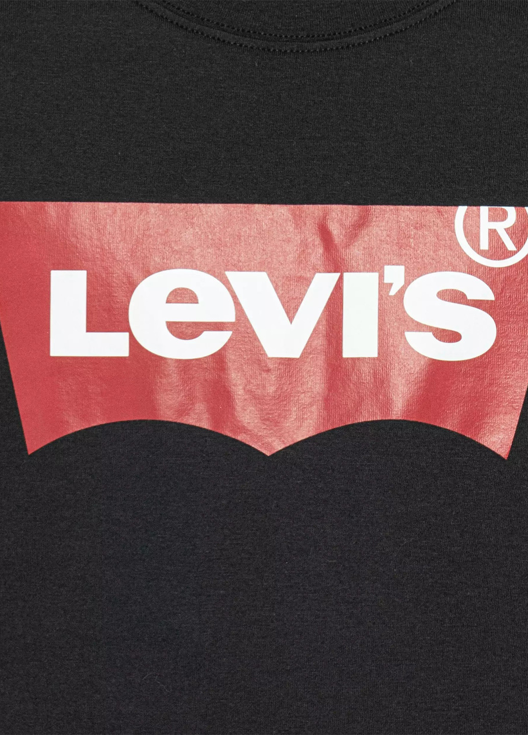 Чорна літня футболка Levi's