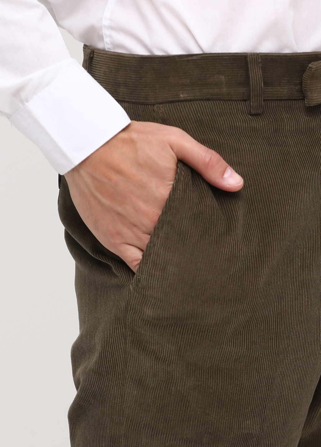 Оливковые кэжуал демисезонные прямые брюки Ralph Lauren