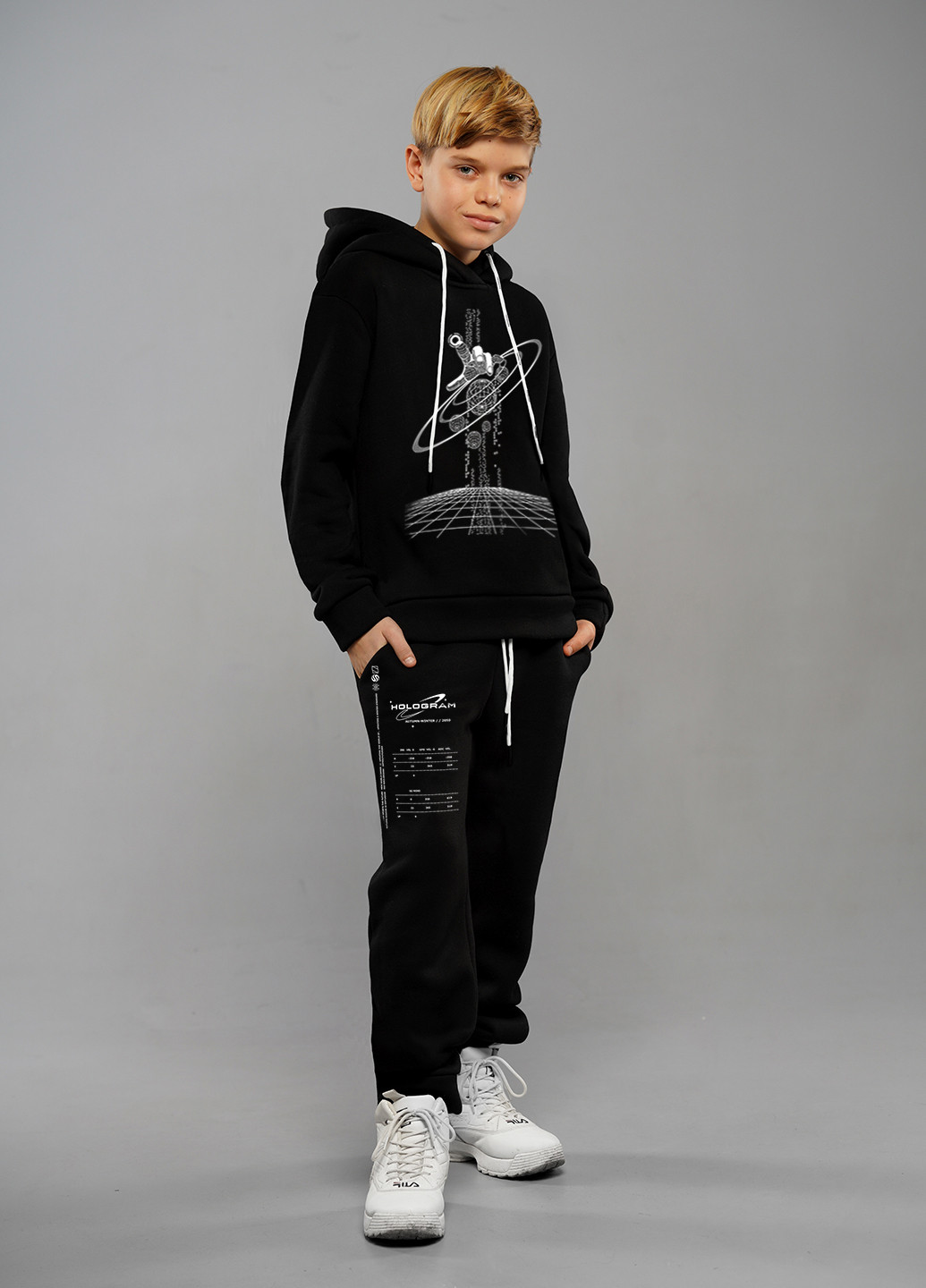 Спортивний костюм утеплений Еліот тринитка з начосом Sinthia (256454859)