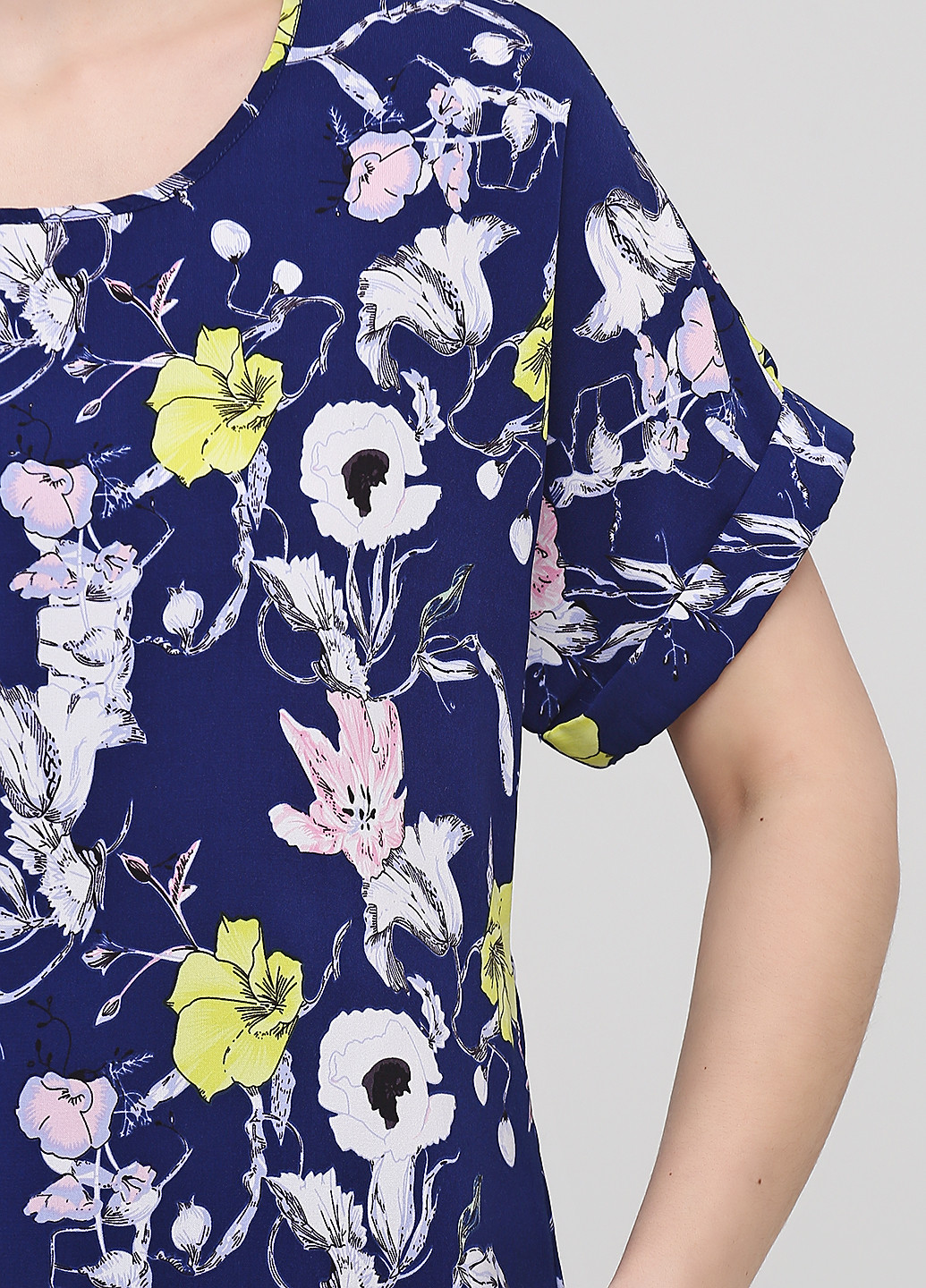 Тёмно-синяя блуза Darling